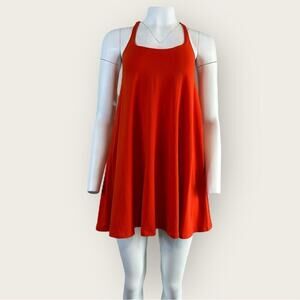 NWT | Susana Monaco | Racer Swing Mini Dress | Sunset Orange | XS